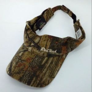 Red Head Outdoor Hiking Visor Woods Brown Camouflage One Size Fits Most Hat